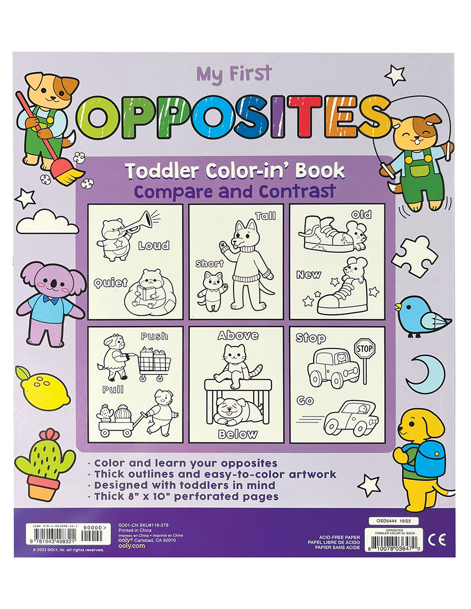 Foto 5 pulgar | Libro Para Colorear Para Niños Pequeños