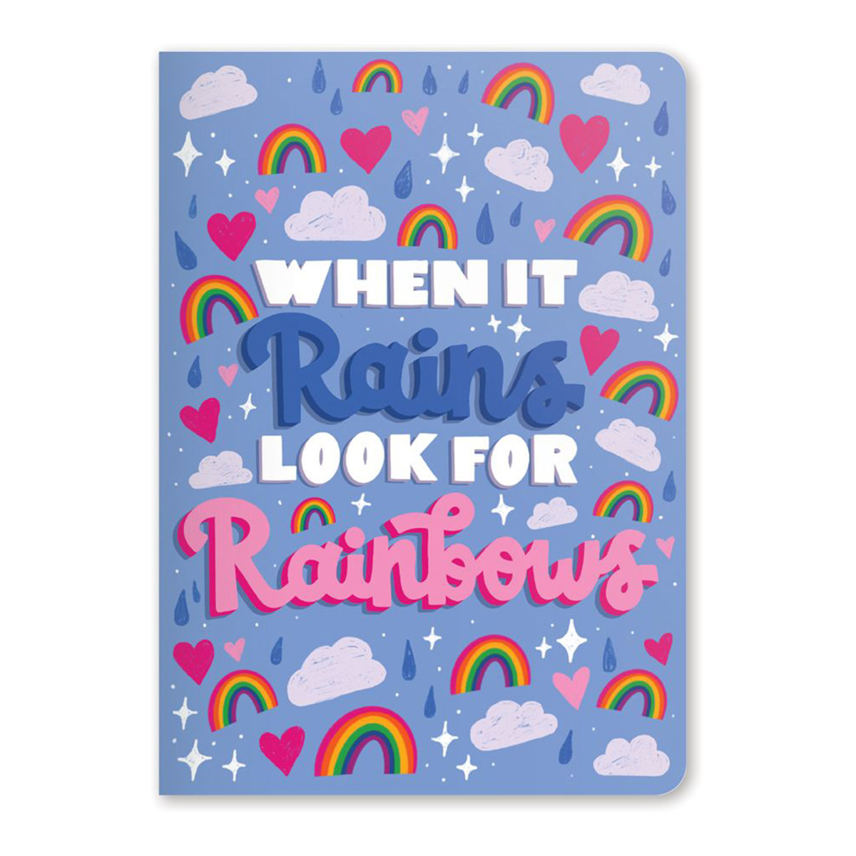 Cuaderno Rayado Ooly Jjot It Busca Arcoiris 32 Hojas