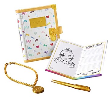 Foto 2 | Secret Journal Rainbow High Con Candado, Libro De Actividades Y Bolígrafo - Venta Internacional.