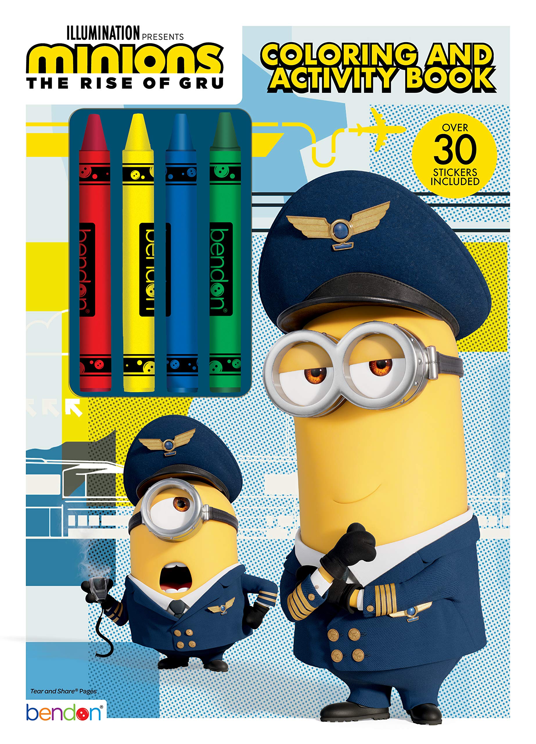 Foto 2 pulgar | Libro Para Colorear Y Actividades Despicable Me Minions Rise Of Gru - Venta Internacional.