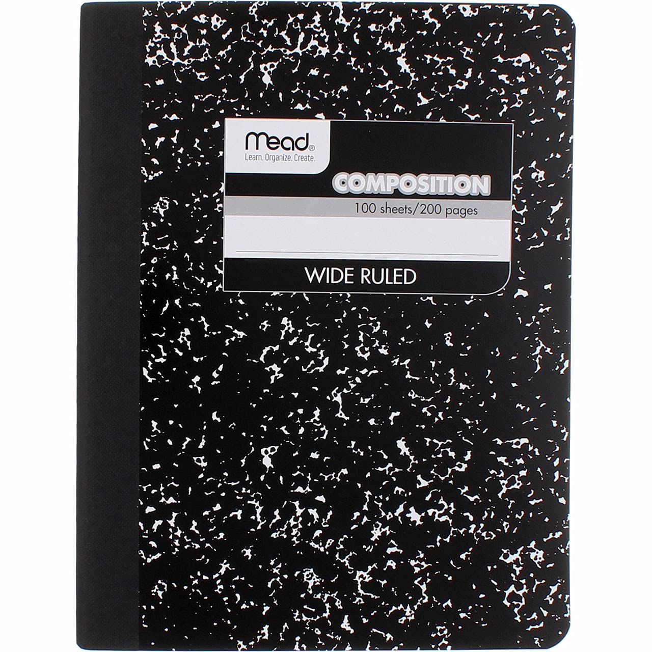 Foto 5 pulgar | Libro De Composición Mead Square Deal, Mármol Negro, 100 Hojas - Venta Internacional.