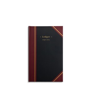 Foto 1 | Ledger Book Staples 217679, 150 Páginas, Color Negro, 18,7 Cm X 29,8 Cm - Venta Internacional.