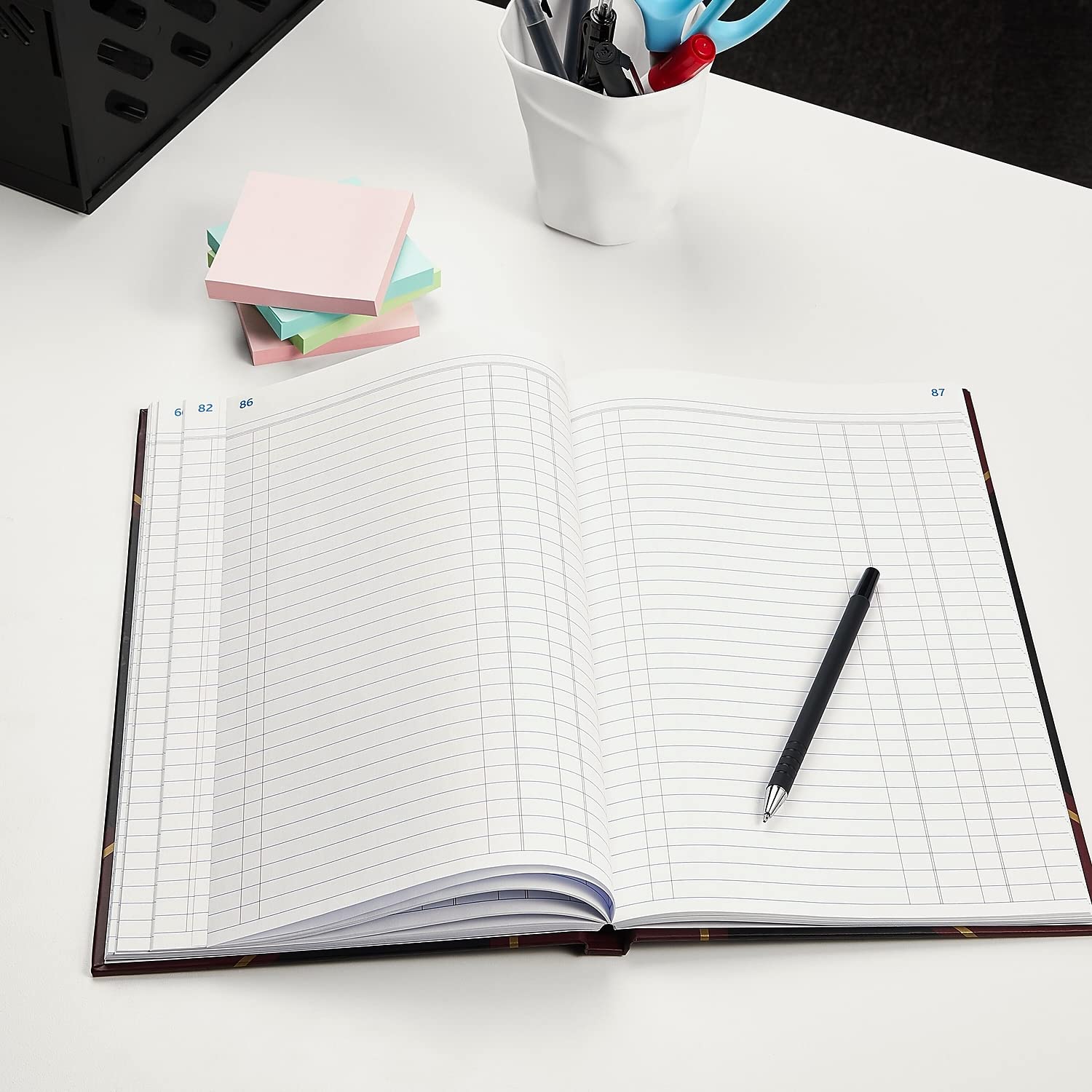 Foto 4 pulgar | Ledger Book Staples 217679, 150 Páginas, Color Negro, 18,7 Cm X 29,8 Cm - Venta Internacional.