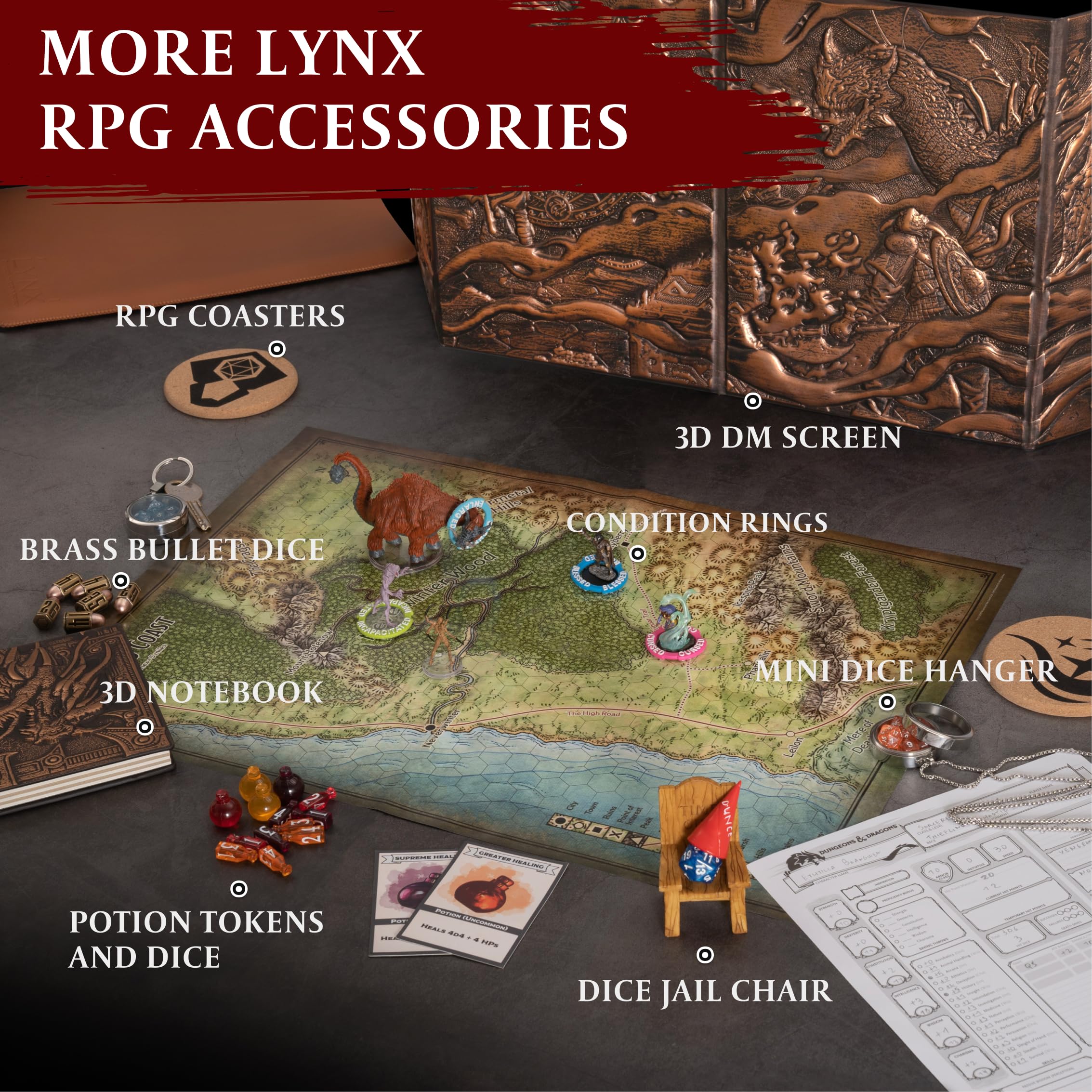 Foto 8 pulgar | Libreta Dnd Lynx De 200 Páginas Con Tapa 3d Dorada En Forma De Fénix - Venta Internacional.