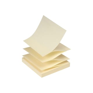 Foto 2 | Sticky Notes Staples - Pegatinas Plegables (7,6 X 7,6 Cm), Color Amarillo - Venta Internacional.