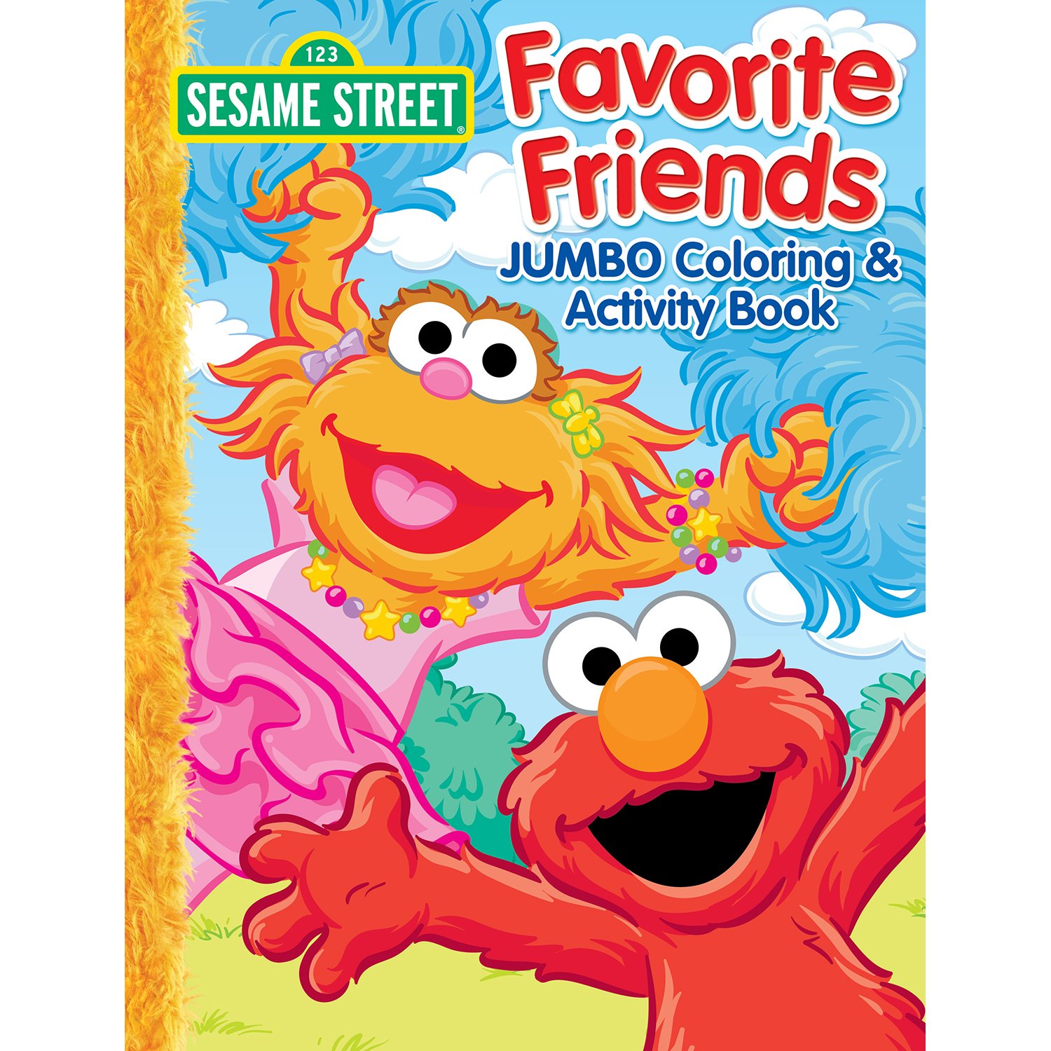 Foto 2 pulgar | Libro Para Colorear Y Actividades Bendon Elmo Sesame Street 64 Páginas - Venta Internacional.