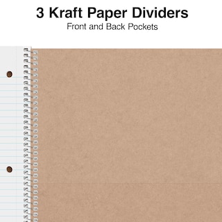 Foto 5 | Cuaderno Staples 3 Asignaturas - Venta Internacional