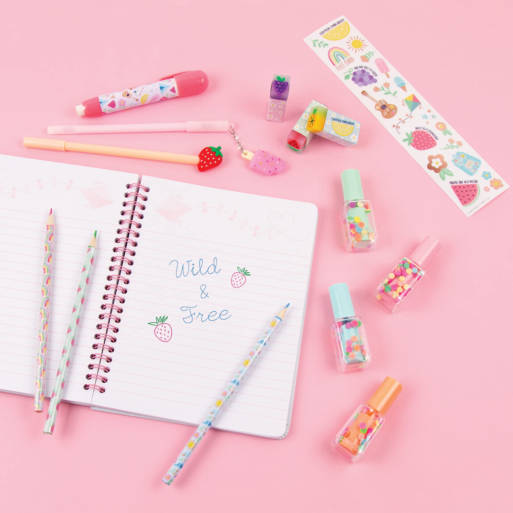 Foto 4 | Set De Papelería Make It Real Adventure Fun, 15 Piezas Para Mayores De 8 Años - Venta Internacional.