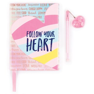 Foto 3 | Set De Diario Y Bolígrafo Make It Real Follow Your Heart 3c4g - Venta Internacional.