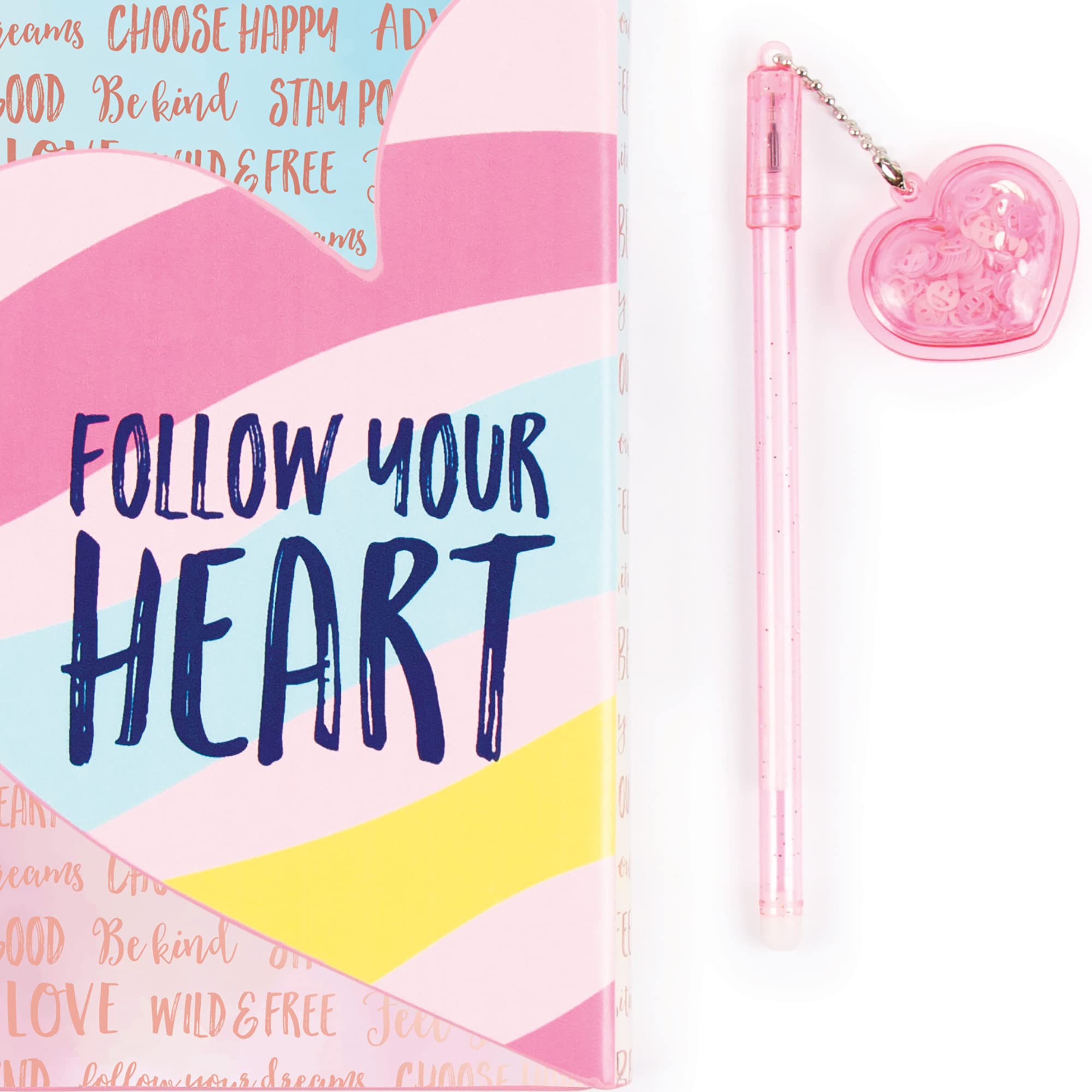 Foto 7 | Set De Diario Y Bolígrafo Make It Real Follow Your Heart 3c4g - Venta Internacional.