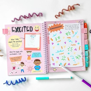 Foto 6 | Diario Hand2mind Expresa Tus Sentimientos Por Los Niños Con Una Rueda - Venta Internacional.