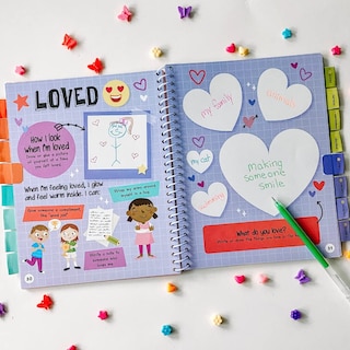 Foto 7 | Diario Hand2mind Expresa Tus Sentimientos Por Los Niños Con Una Rueda - Venta Internacional.