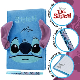 Foto 2 | Set De Papelería Disney Stitch A5 Con Cuaderno Y Bolígrafo Para Niñas - Venta Internacional.