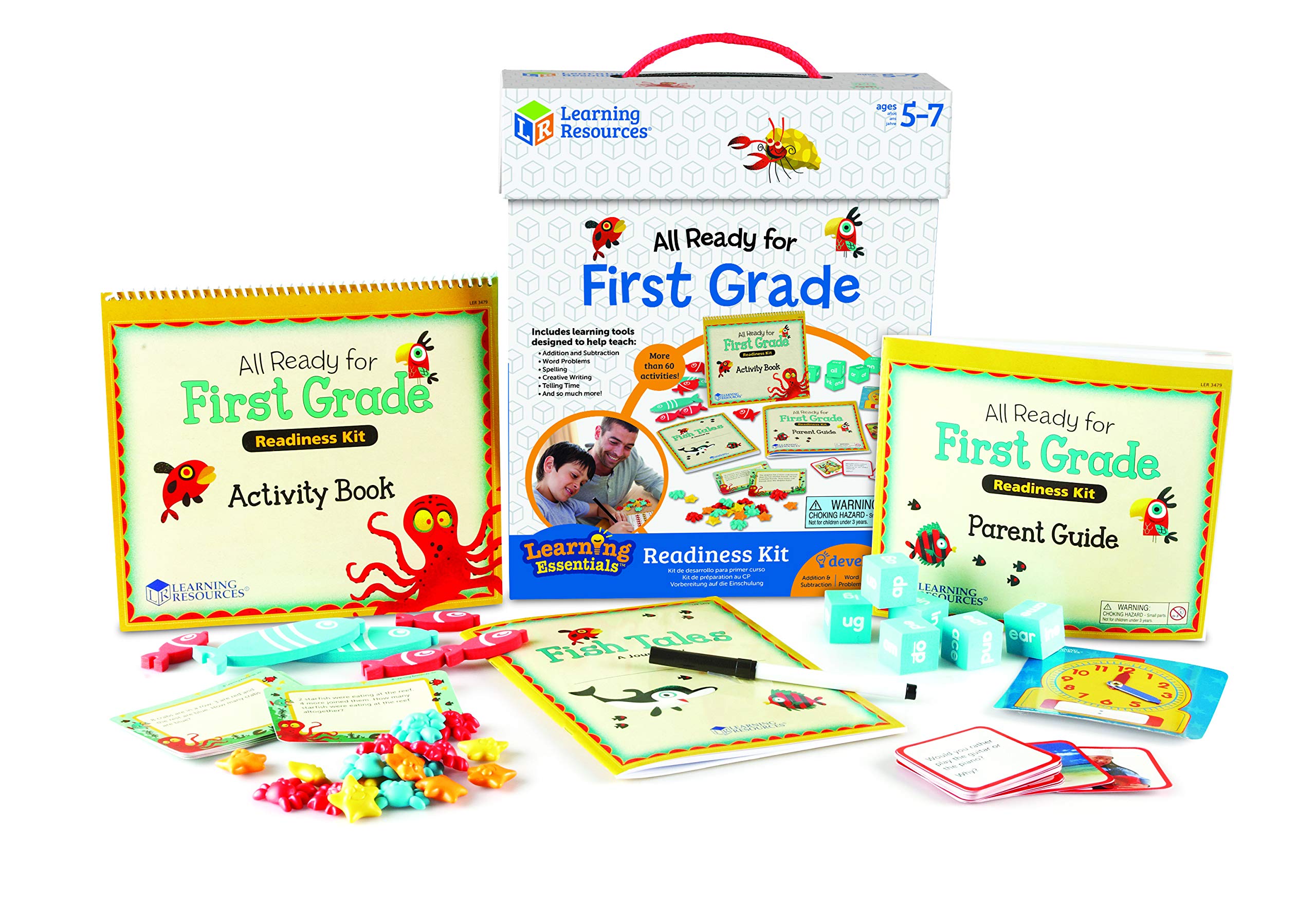 Foto 2 pulgar | Los Recursos De Aprendizaje Del Kit De Preparación Están Listos Para El Primer Grado - Venta Internacional.