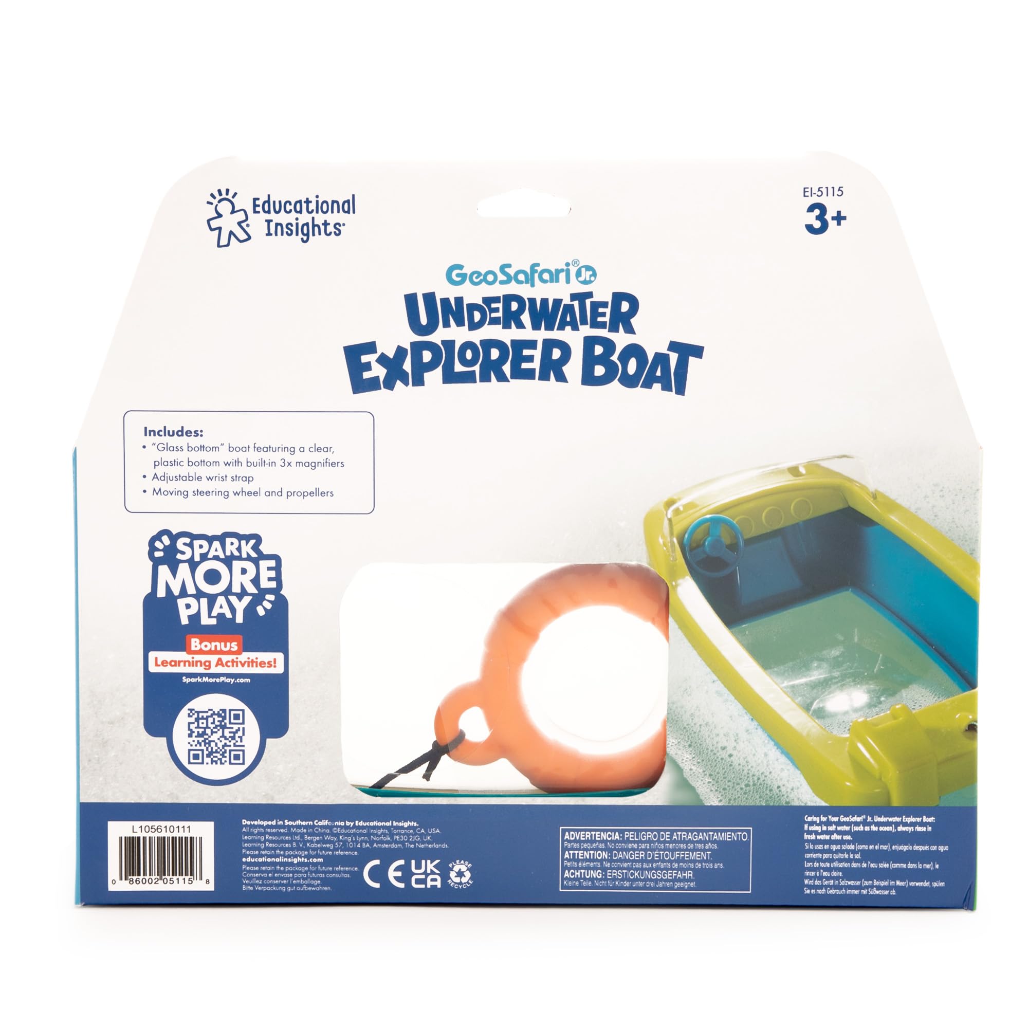 Foto 7 | Información Educativa Sobre Barcos De Juguete Geosafari Underwater Explorer - Venta Internacional.
