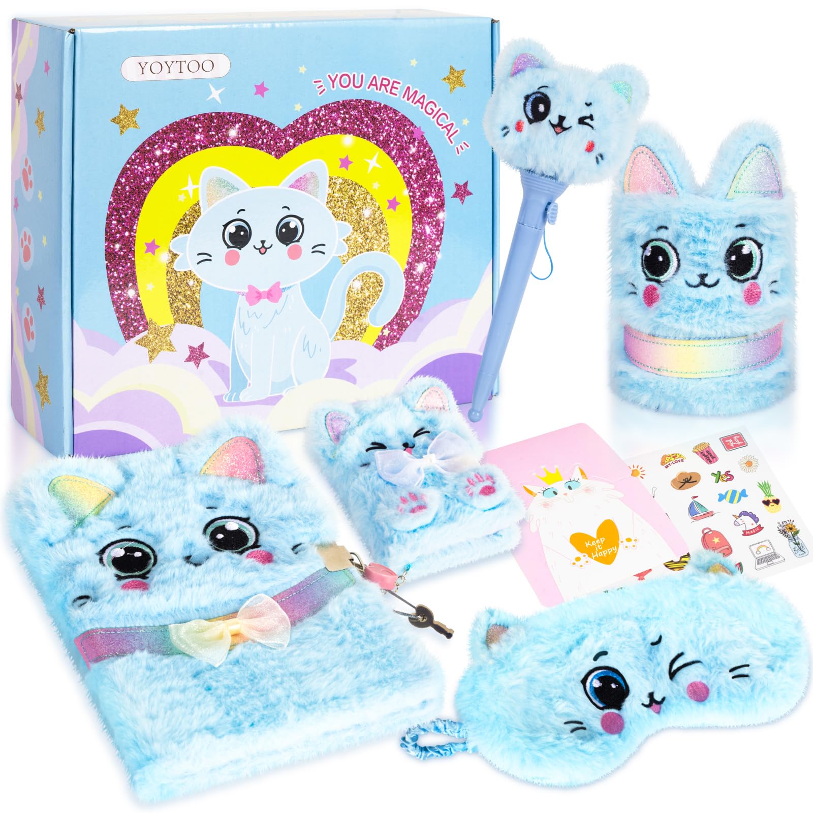 Diario de Peluche Yoytoo Cat con Accesorios - Venta Internacional $805