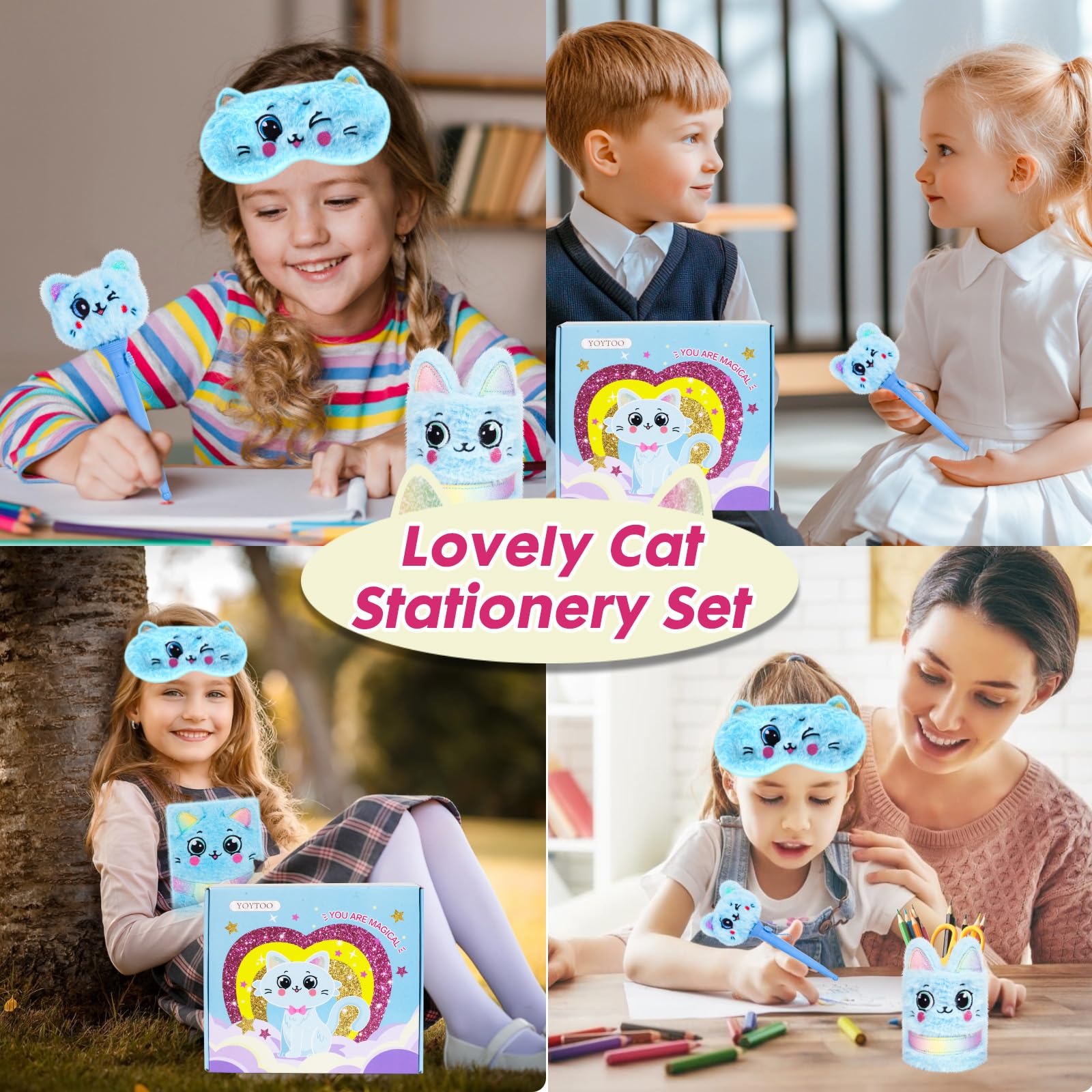 Foto 8 pulgar | Diario de Peluche Yoytoo Cat con Accesorios - Venta Internacional
