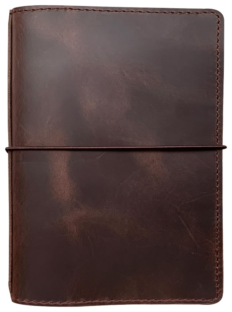 Foto 2 pulgar | Funda Para Cuaderno Travelers Newestor, Tamaño B6, Piel Marrón Oscuro - Venta Internacional.