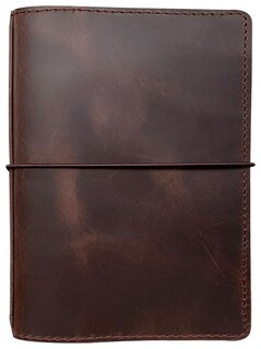 Foto 1 | Funda Para Cuaderno Travelers Newestor, Tamaño B6, Piel Marrón Oscuro - Venta Internacional.