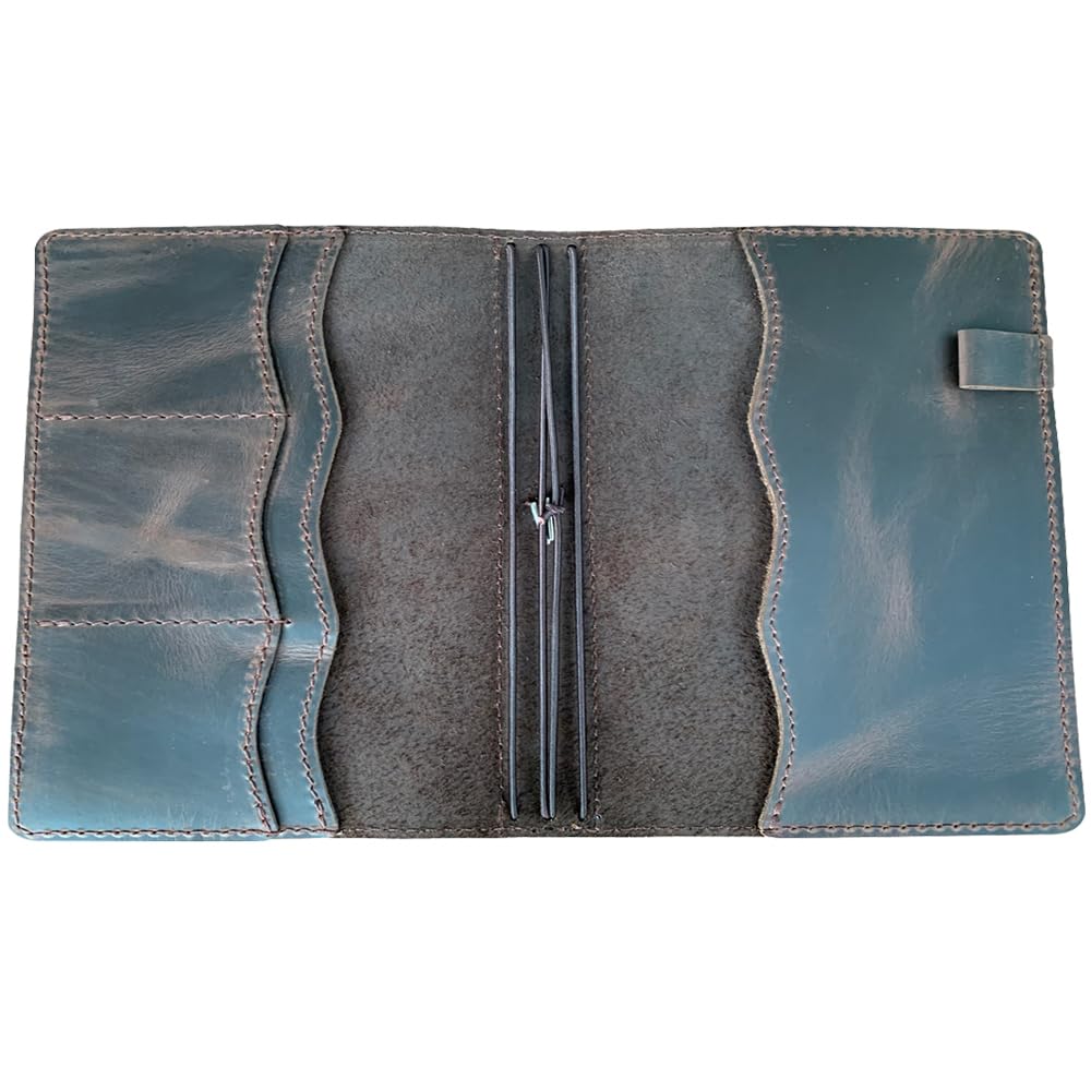 Foto 3 pulgar | Funda Para Cuaderno Travelers Newestor, Tamaño B6, Piel Marrón Oscuro - Venta Internacional.