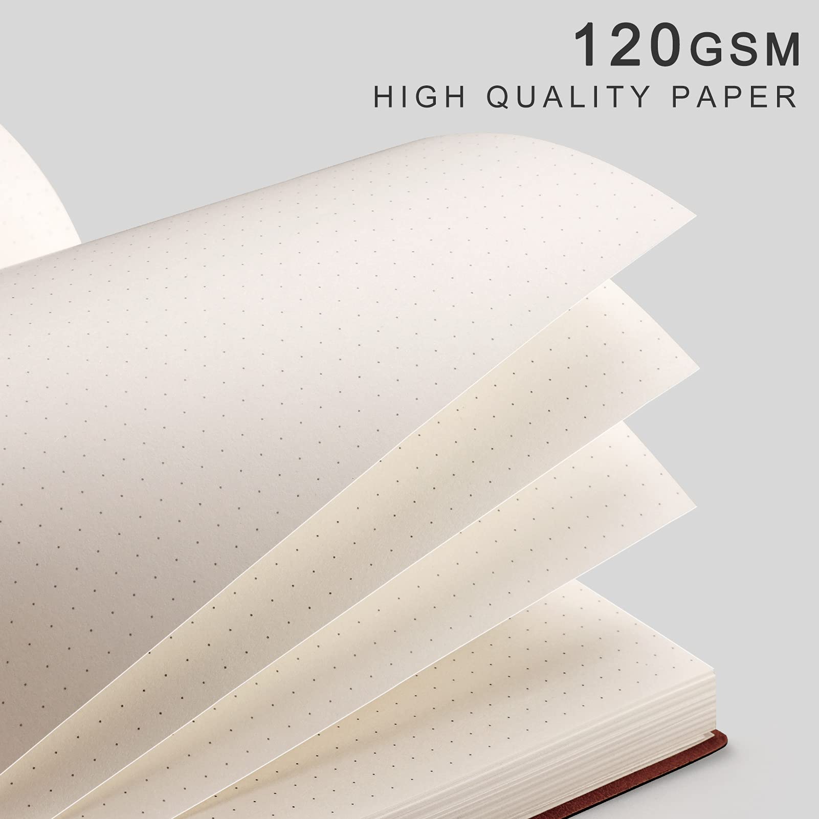 Foto 4 pulgar | Cuaderno Cuadriculado AHGXG Tamaño A5 2 Piezas Negro - Venta Internacional