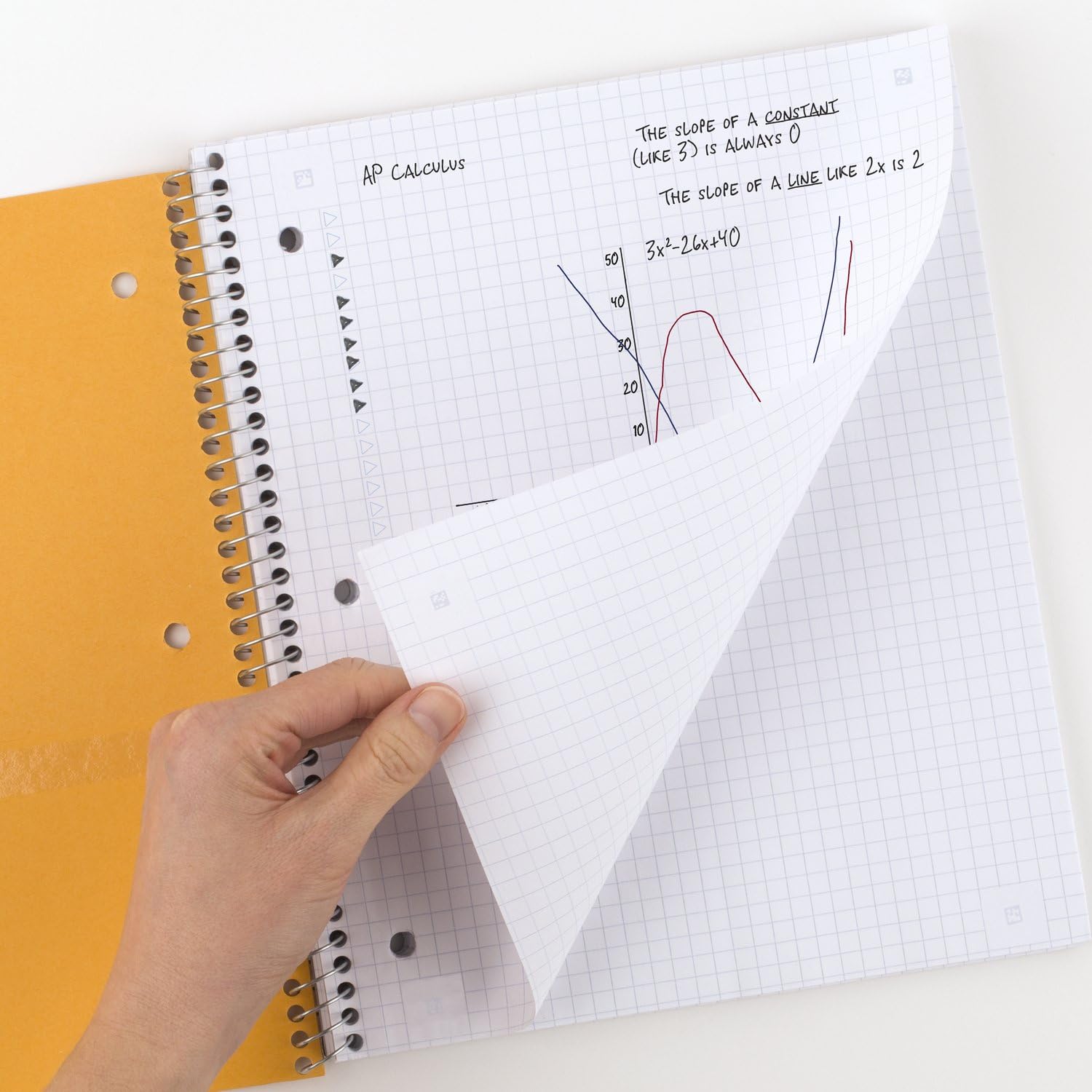 Foto 4 pulgar | Cuaderno Five Star Spiral, 1 Tema, Gráfico Rayado, 100 Hojas - Venta Internacional.