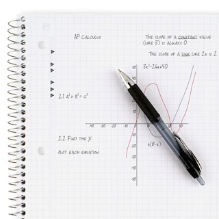 Foto 5 | Cuaderno Five Star Spiral, 1 Tema, Gráfico Rayado, 100 Hojas - Venta Internacional.