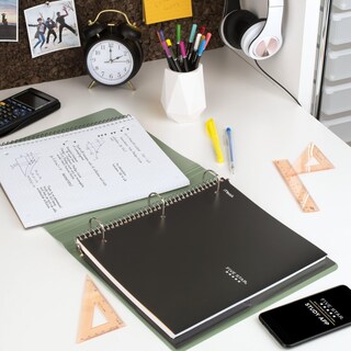 Foto 7 | Cuaderno Five Star Spiral, 1 Tema, Gráfico Rayado, 100 Hojas - Venta Internacional.
