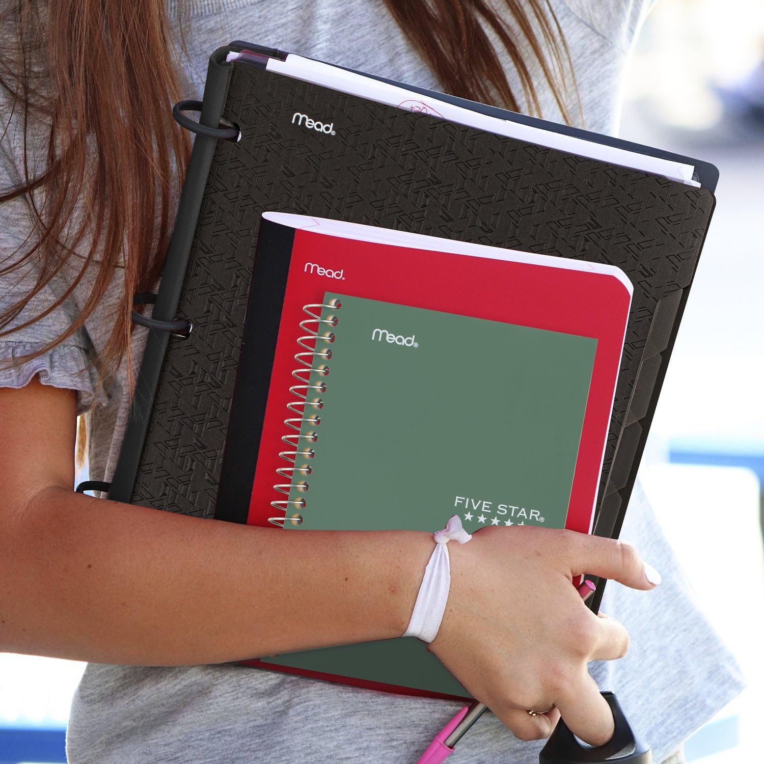 Foto 6 | Cuadernos En Espiral, Cinco Estrellas, 1 Asignatura, Reglados Por La Universidad, 100 Hojas - Venta Internacional.