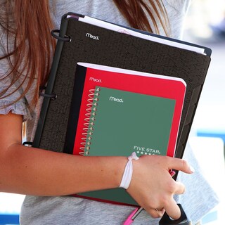 Foto 6 | Cuadernos En Espiral, Cinco Estrellas, 1 Asignatura, Reglados Por La Universidad, 100 Hojas - Venta Internacional.