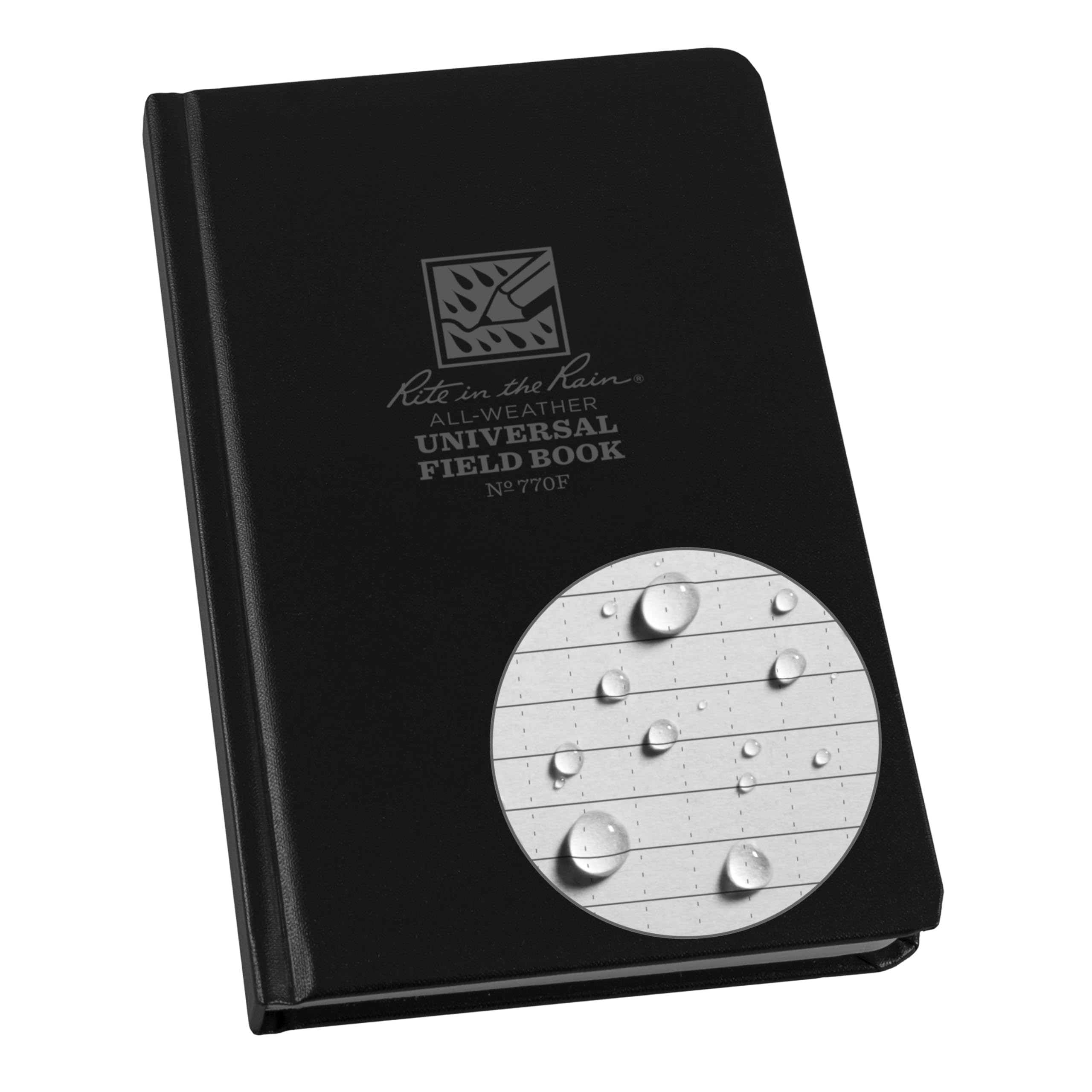 Foto 2 pulgar | Cuaderno Rite In The Rain Tapa Dura Resistente a la Intemperie Negro - Venta Internacional