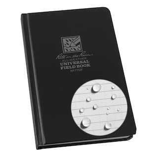 Foto 1 | Cuaderno Rite In The Rain Tapa Dura Resistente a la Intemperie Negro - Venta Internacional