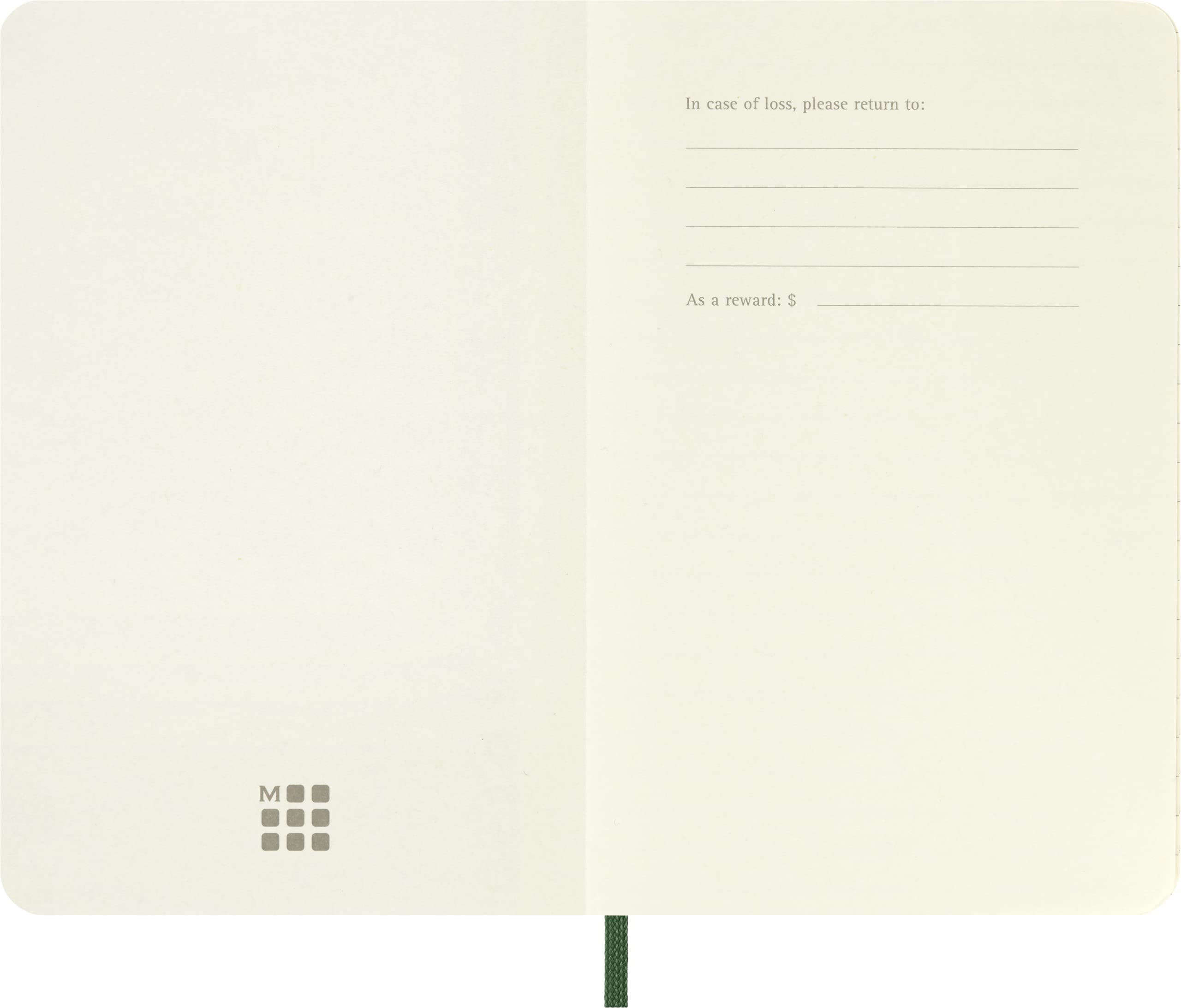 Foto 3 pulgar | Libreta Moleskine Classic con Tapa Blanda Verde Mirto - Venta Internacional