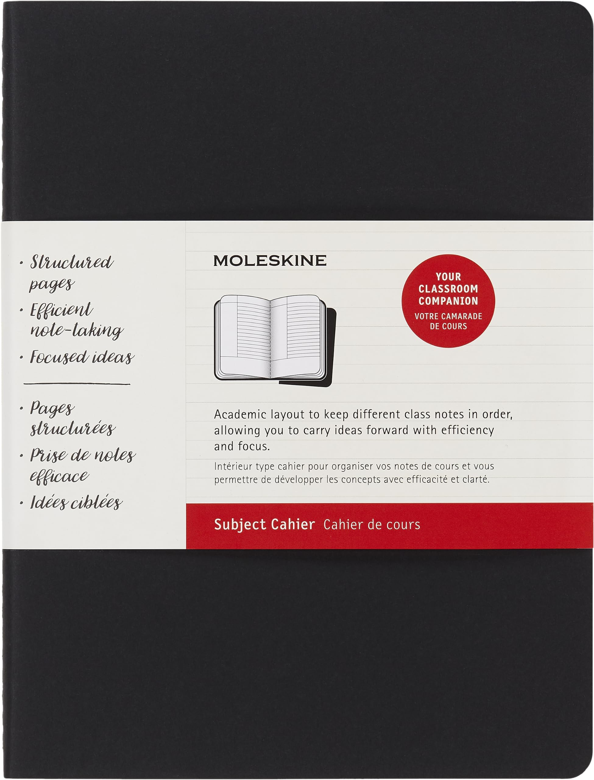 Libreta Moleskine Negra - Venta Internacional