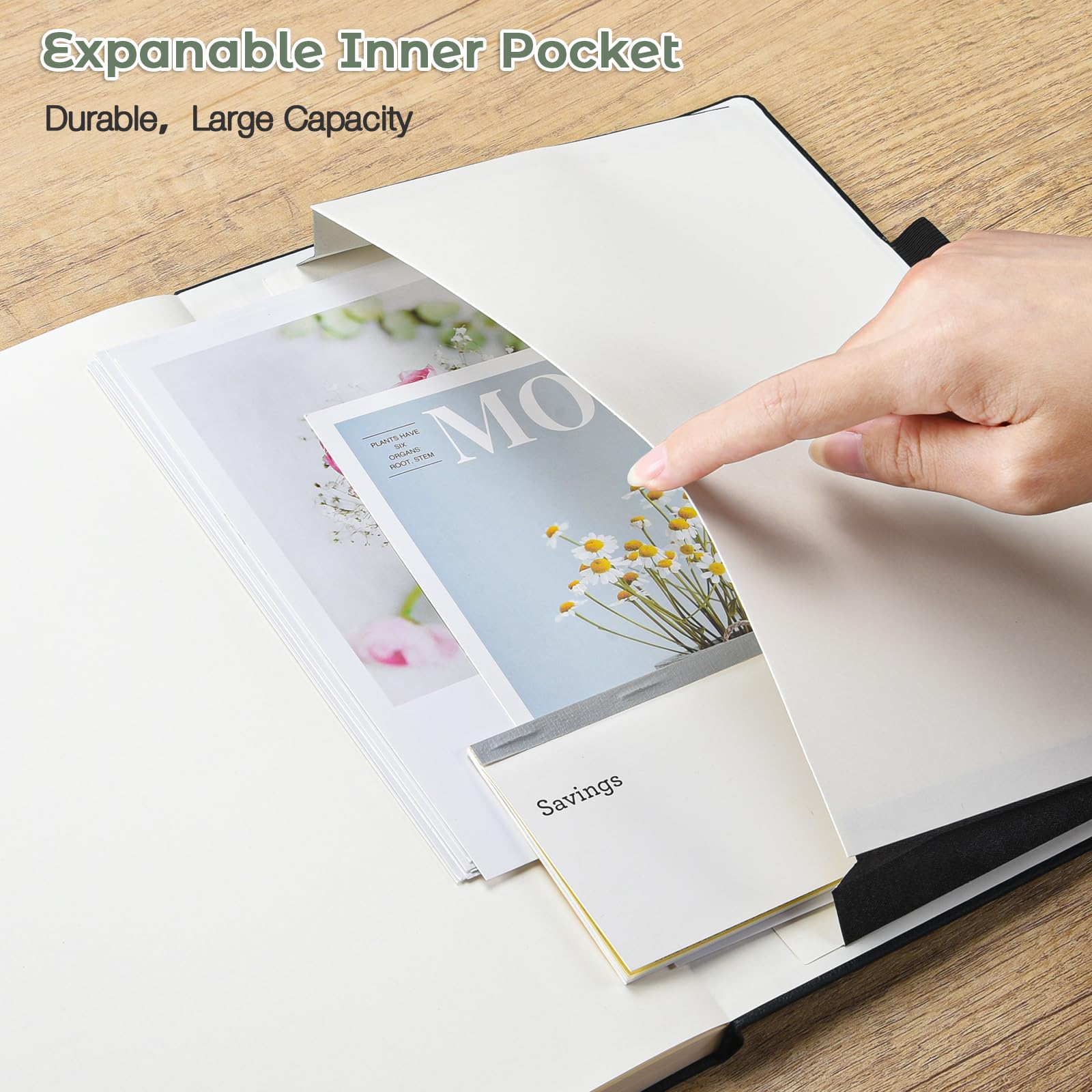 Foto 5 pulgar | Cuaderno de Tapa Dura con Puntos Journal Maleden Verde- Venta Internacional