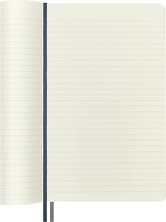 Foto 4 | Cuaderno Moleskine Classic Tapa Blanda Expandida Azul Zafiro 400 Páginas- Venta Internacional