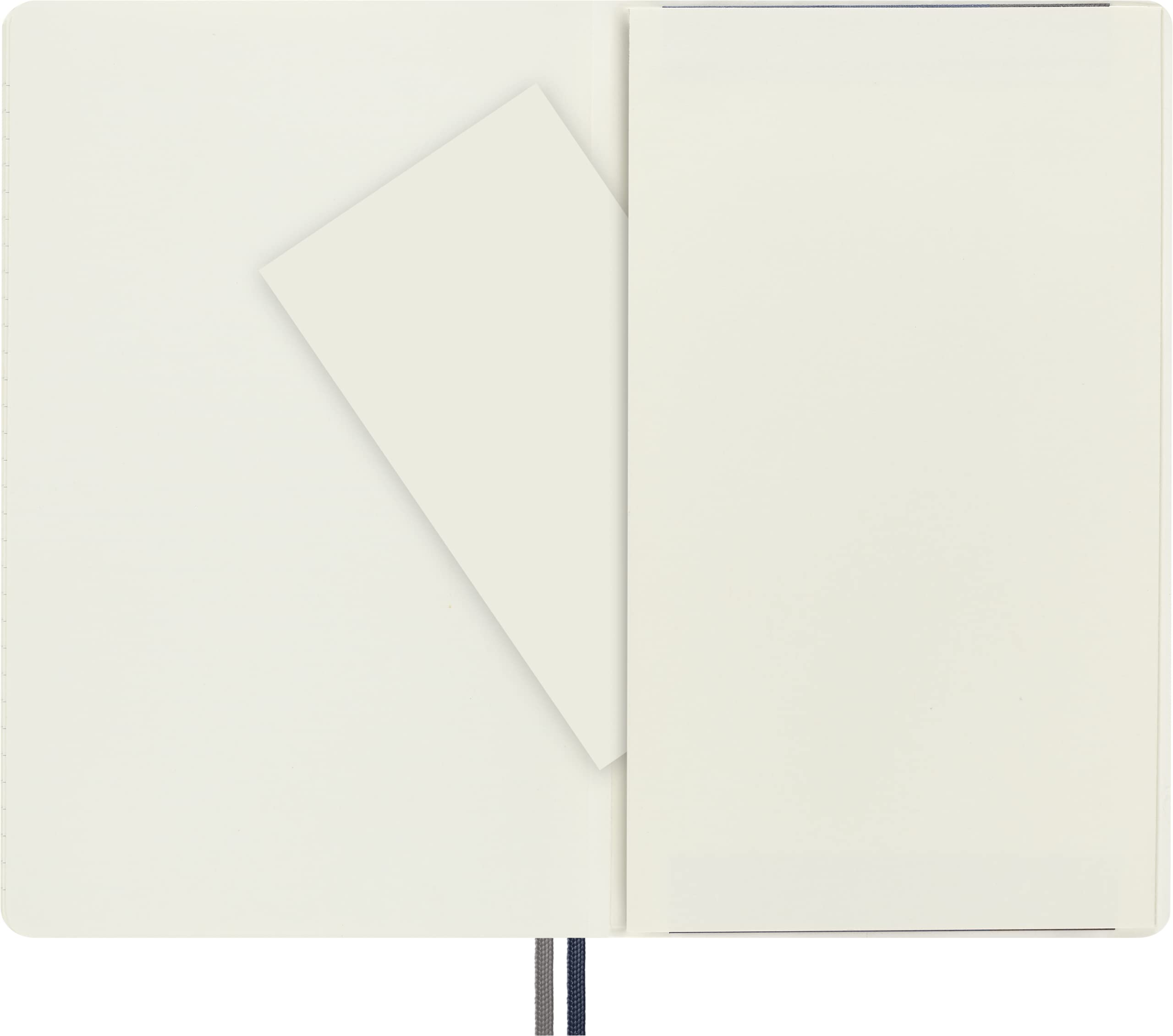Foto 5 | Cuaderno Moleskine Classic Tapa Blanda Expandida Azul Zafiro 400 Páginas- Venta Internacional