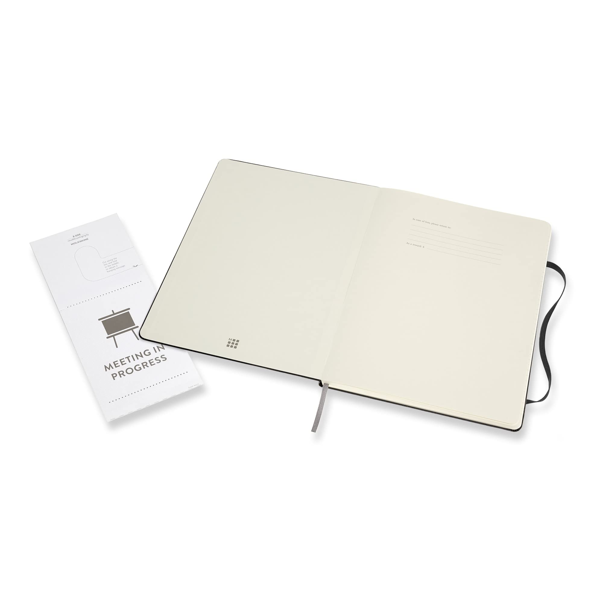 Foto 4 pulgar | Libreta Moleskine Professional de Tapa Dura Negra - Venta Internacional