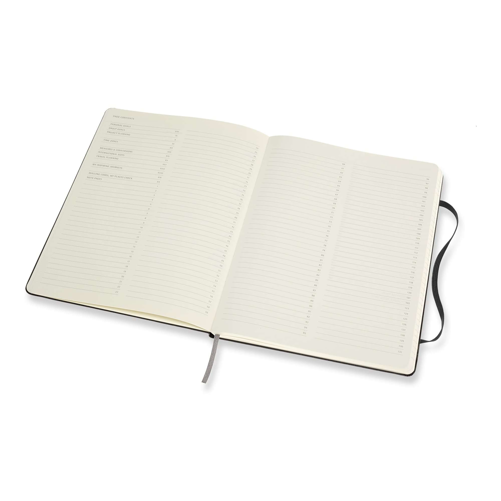 Foto 5 pulgar | Libreta Moleskine Professional de Tapa Dura Negra - Venta Internacional