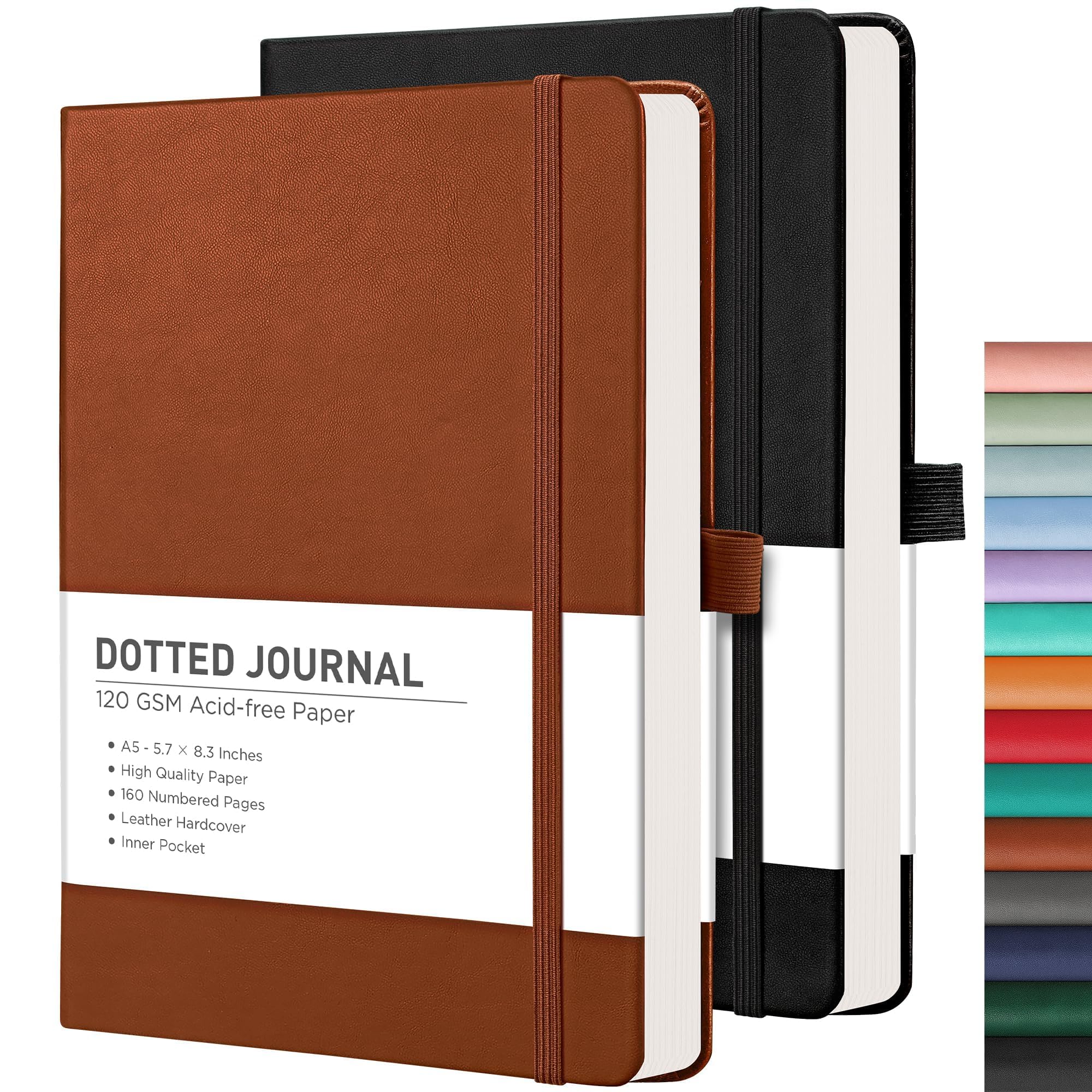Foto 2 pulgar | Cuaderno Rettacy Bullet Punteado A5 Paquete de 2 de 160 Páginas C/U- Venta Internacional