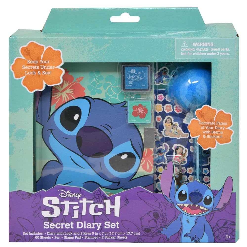 Foto 2 pulgar | Diario Disney Stitch con Accesorios - Venta Internacional