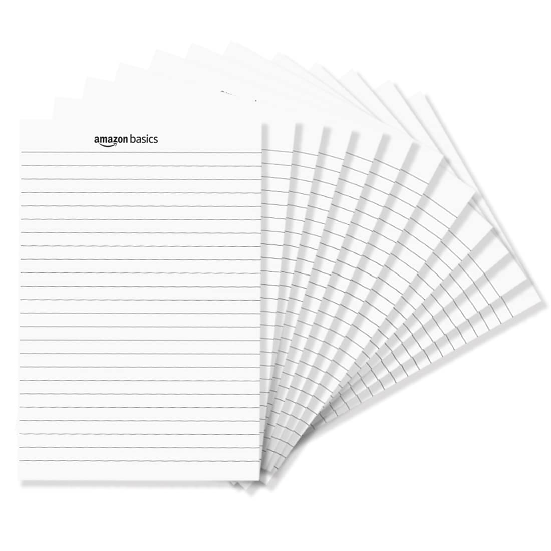Foto 2 pulgar | Bloc de Notas Amazon Basics con Rayas Estrechas 72 Hojas - Venta Internacional