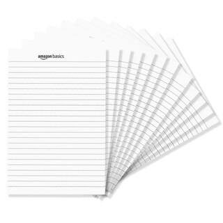 Foto 1 | Bloc de Notas Amazon Basics con Rayas Estrechas 72 Hojas - Venta Internacional
