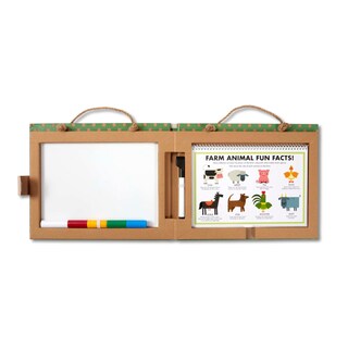 Foto 6 | Kit De Dibujo E Imanes Melissa & Doug Natural Play Farm - Venta Internacional.