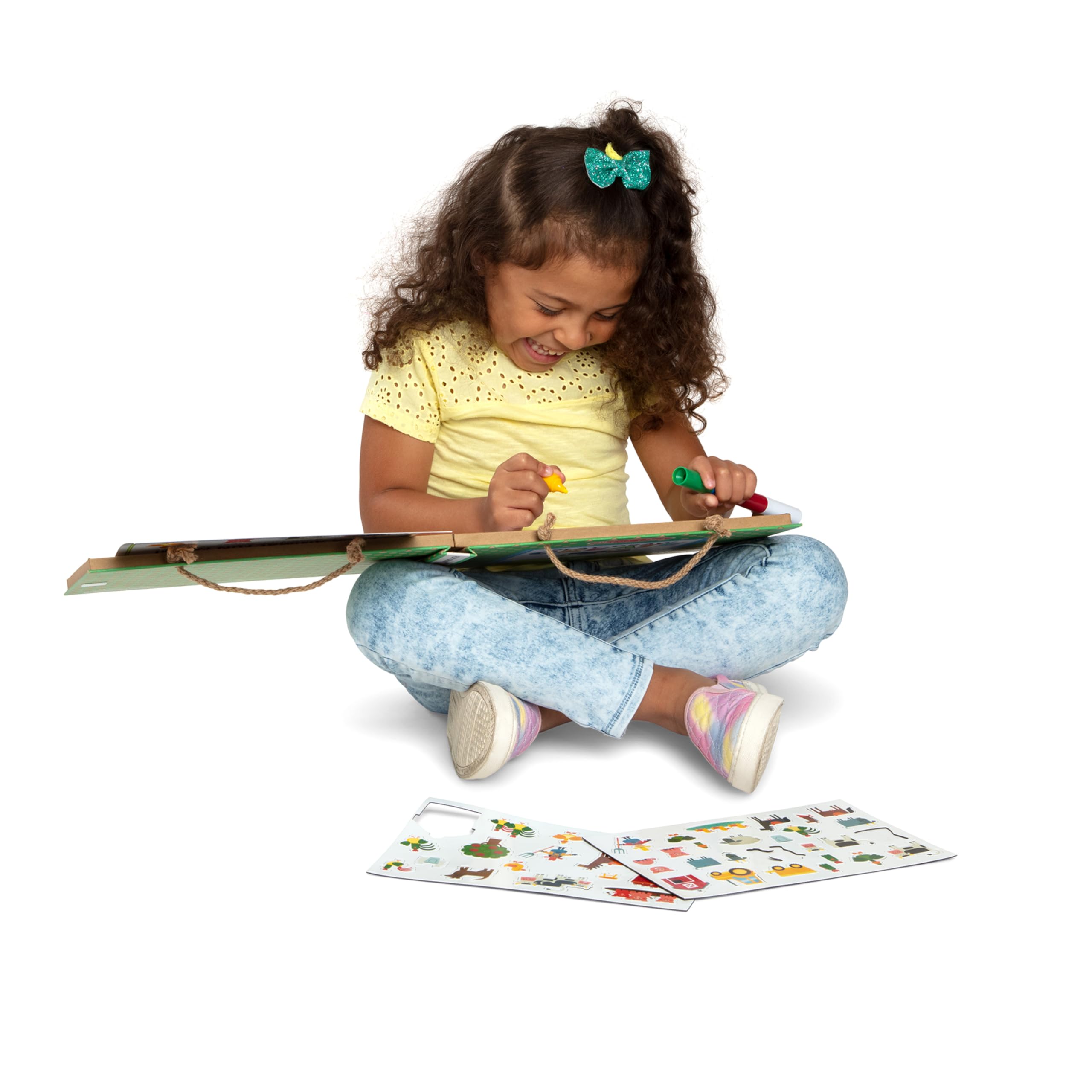 Foto 8 pulgar | Kit De Dibujo E Imanes Melissa & Doug Natural Play Farm - Venta Internacional.