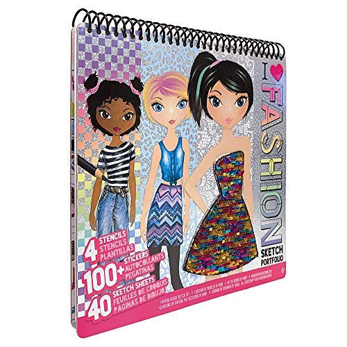 Foto 4 pulgar | Portafolio De Bocetos De Diseño De Moda Fashion Angels Kids 6+ - Venta Internacional.
