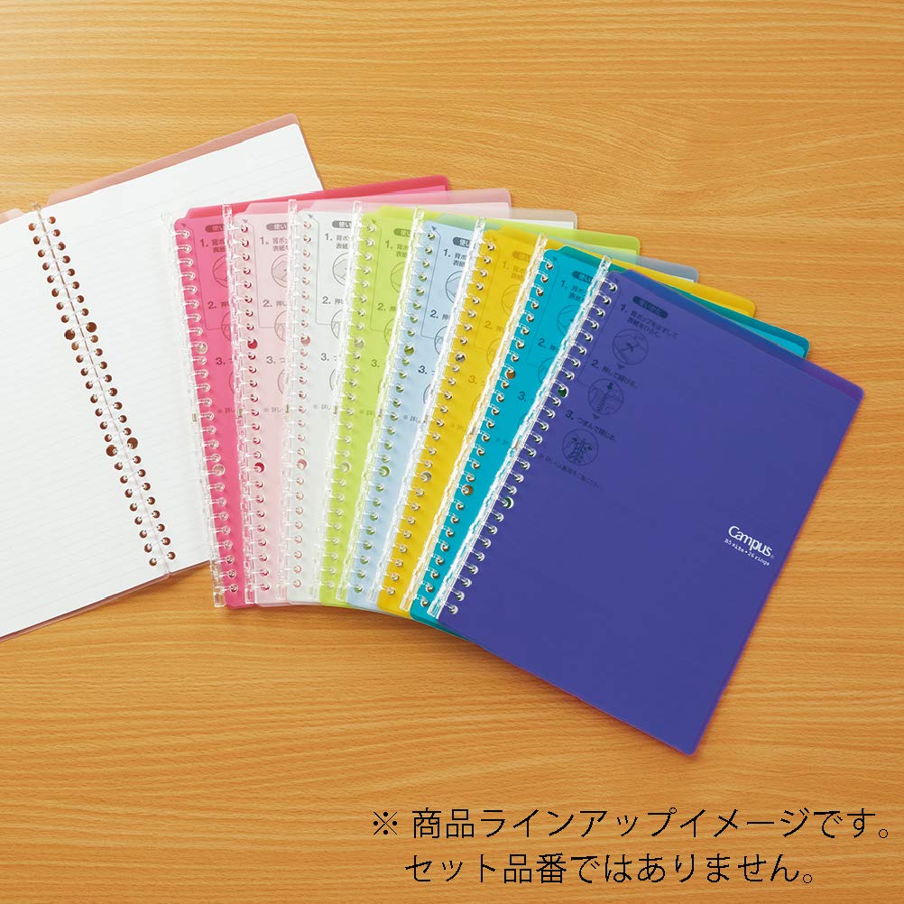Foto 7 pulgar | Cuaderno Kokuyo Campus B5 25 Hojas Azul - Venta Internacional