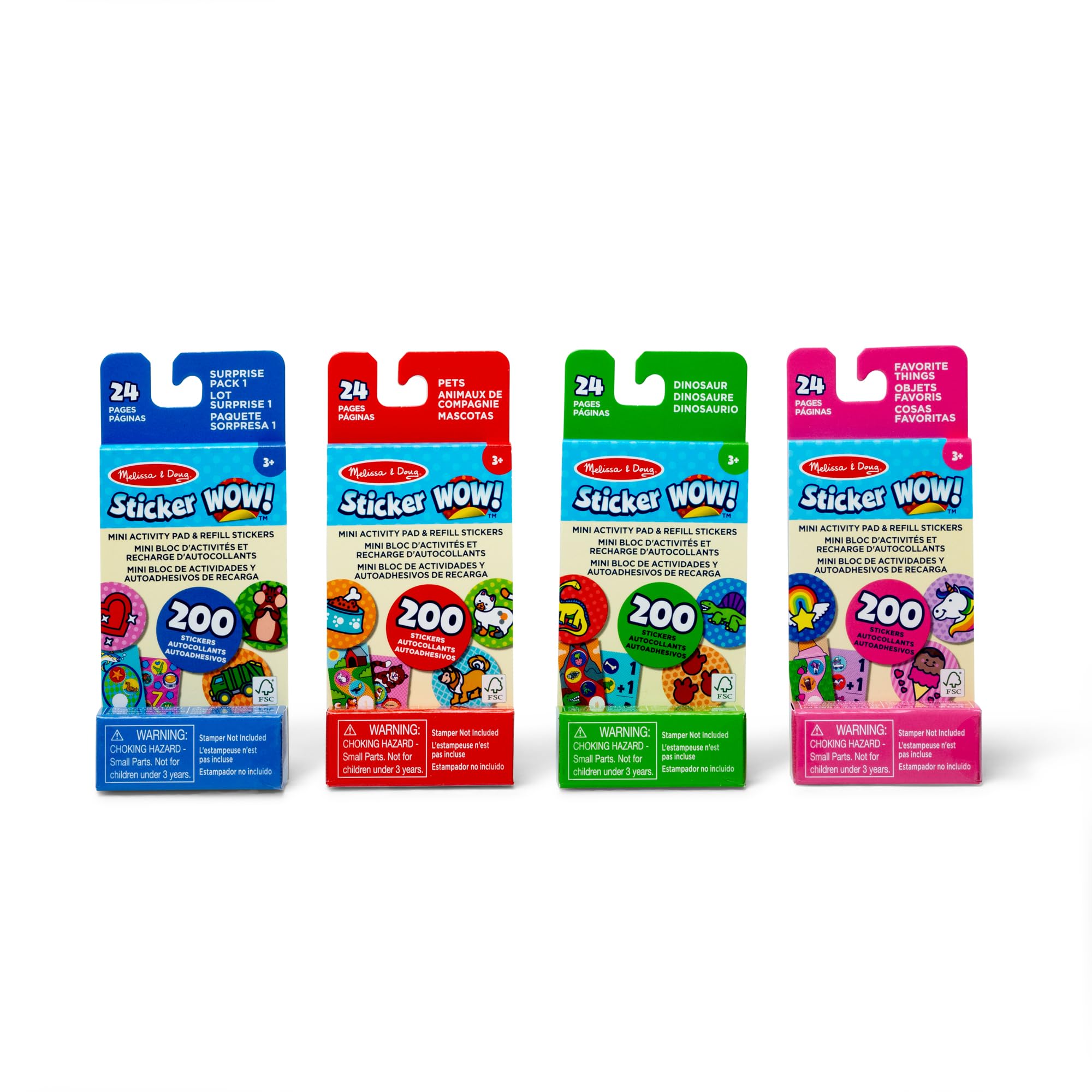 Foto 2 pulgar | Pegatina Activity Pad Melissa & Doug, ¡guau! ™ 800 Pegatinas - Venta Internacional.
