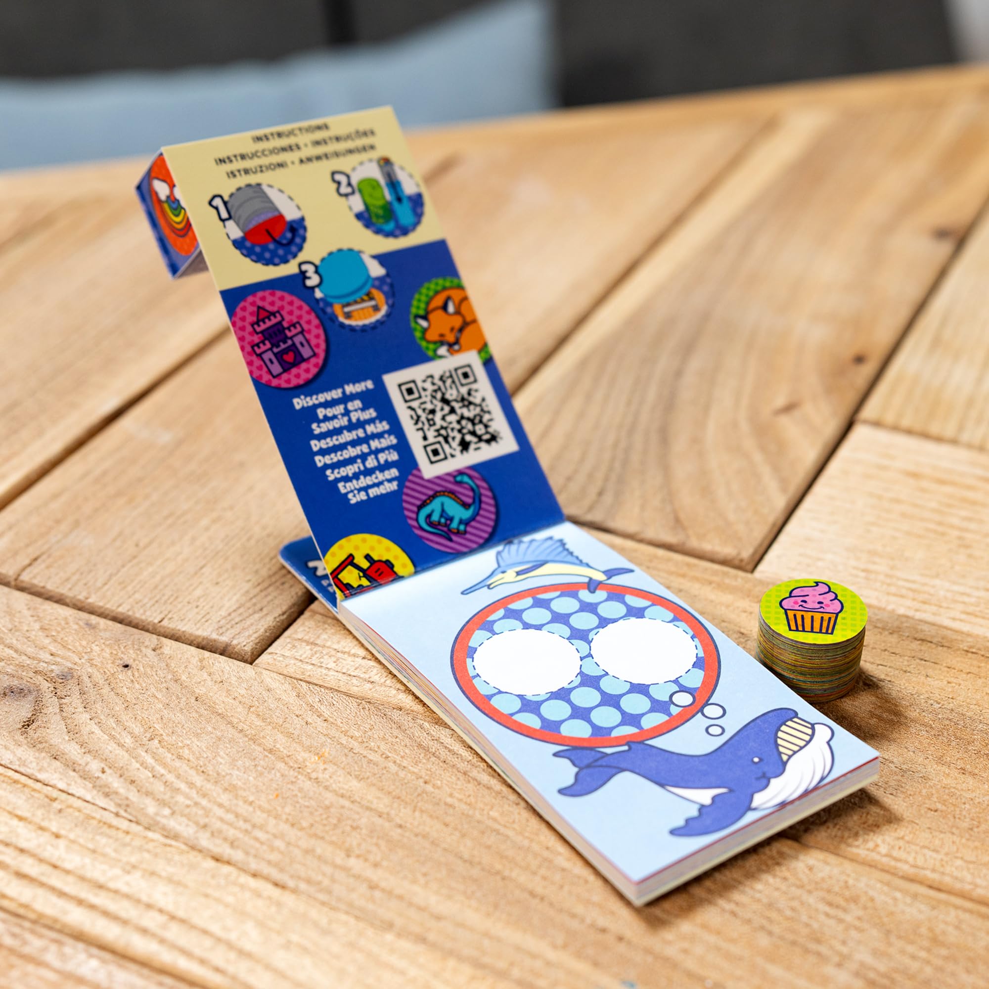 Foto 6 | Pegatina Activity Pad Melissa & Doug, ¡guau! ™ 800 Pegatinas - Venta Internacional.