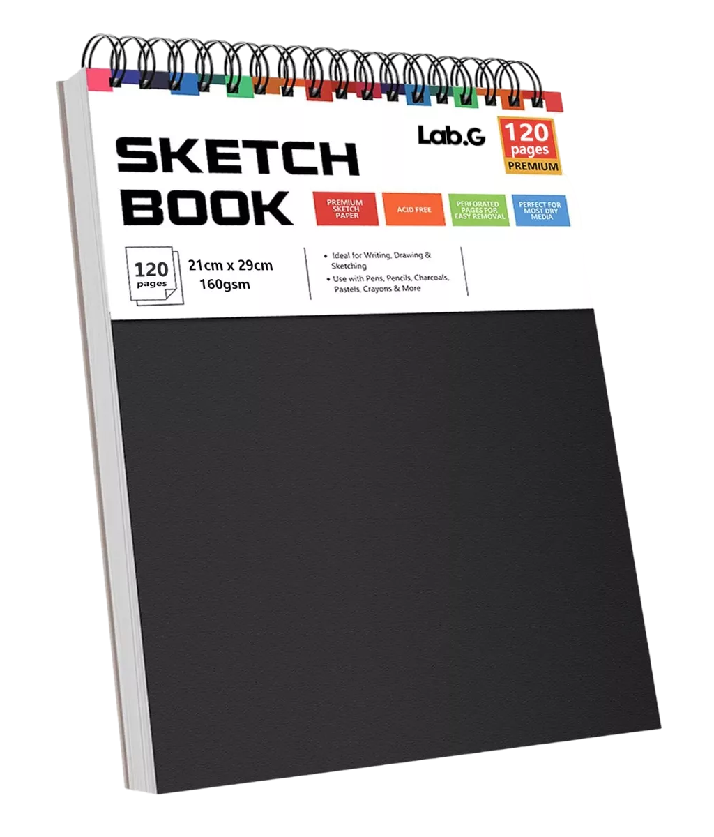 Foto 1 | Cuaderno A4  Lab.g De Boceto Y Dibujo 120 Páginas, Color B